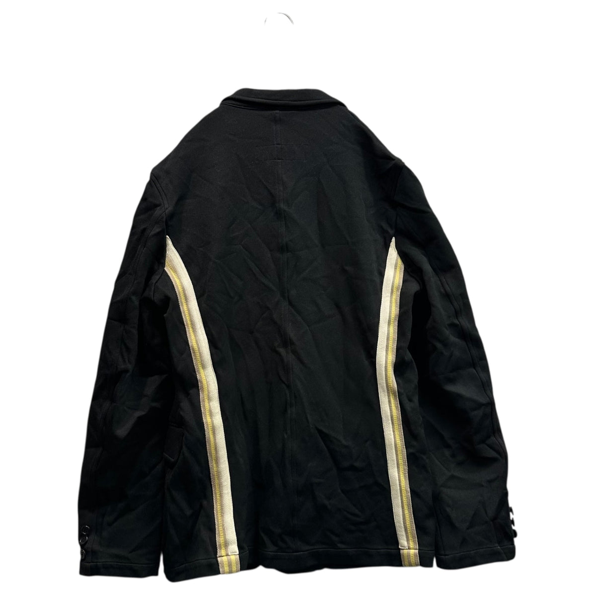 COMME des GARCONS HOMME 05AW Felted 3B Black Yellow Jacket Size S