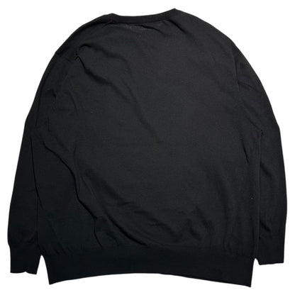 COMOLI 25SS Cotton 18G Crewneck Knit Sweater Size FREE