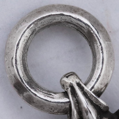 Chrome Hearts BS Fluer Charm Silver Pendant Size F