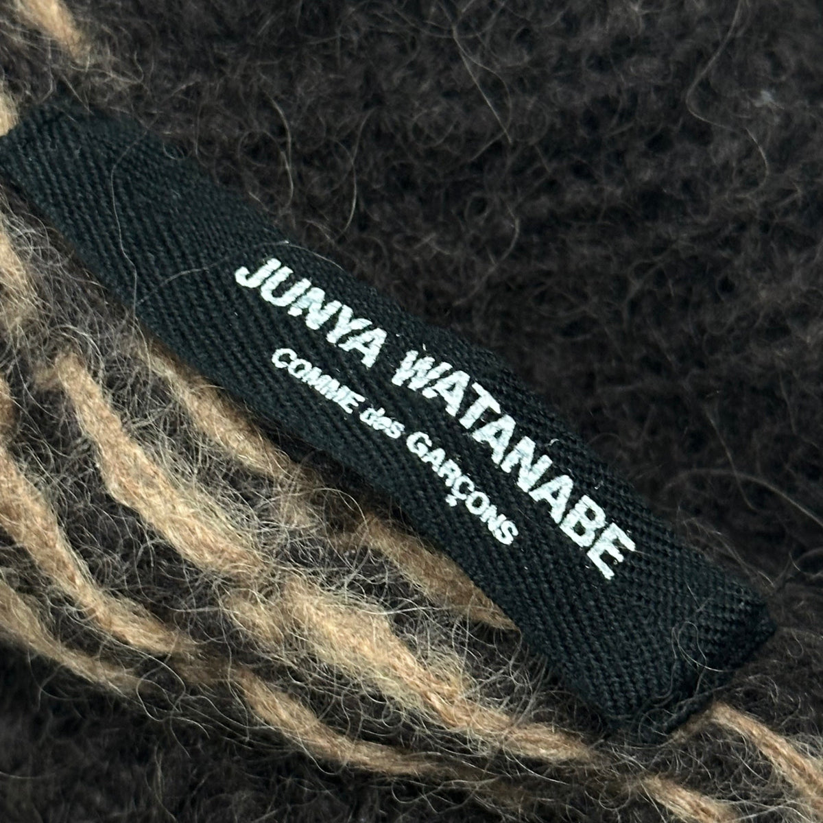 JUNYA WATANABE CDG 04AW Wool Shaggy Sweater Size FREE