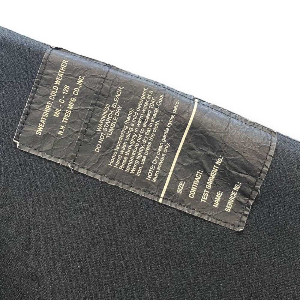 N.HOOLYWOOD Polartec Power Air Sweatshirt Black Size 40