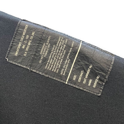 N.HOOLYWOOD Polartec Power Air Sweatshirt Black Size 40