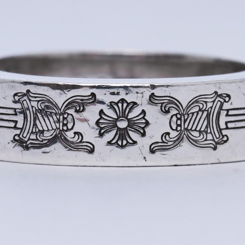 Chrome Hearts 6mm Spacer Dagger Ring Silver Size US 9.5