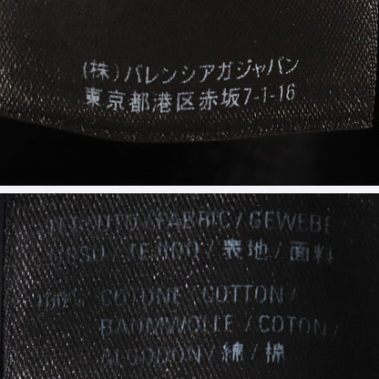 Balenciaga BB Logo Black Pullover Hoodie Size M