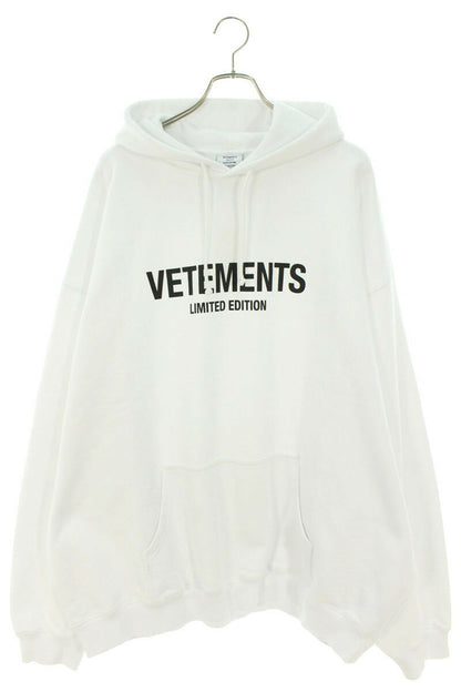 Vetements 24AW Logo Hoodie White Size L