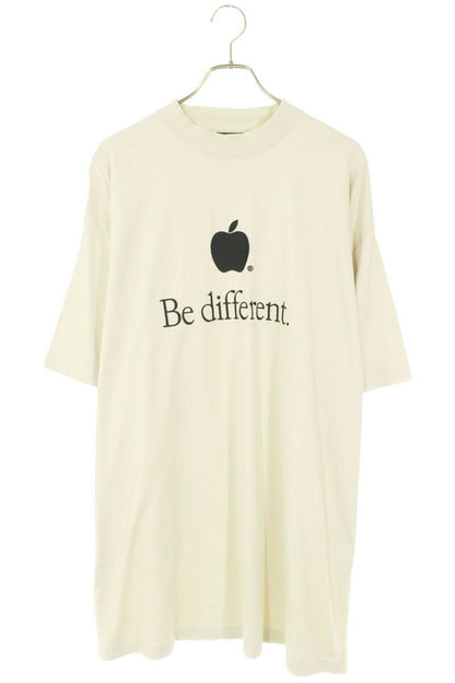 Balenciaga 22AW Be different Embroidered T-Shirt Gray Size 3