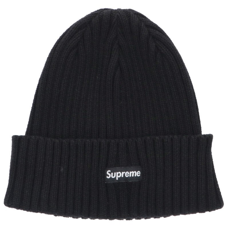 Supreme Logo Beanie Black Size ONE SIZE