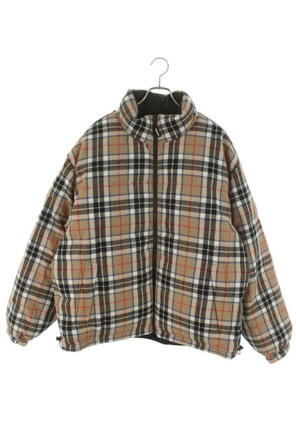 Supreme 24AW Reversible Puffer Jacket Fur Blouson Beige x Black Size XL