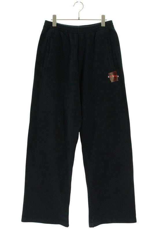 Balenciaga Logo Long Pants Blue Size XS