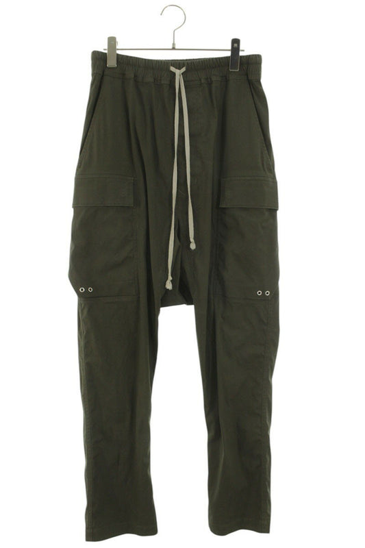 Rick Owens 22AW TE Cargo Long Pants Green Size 33