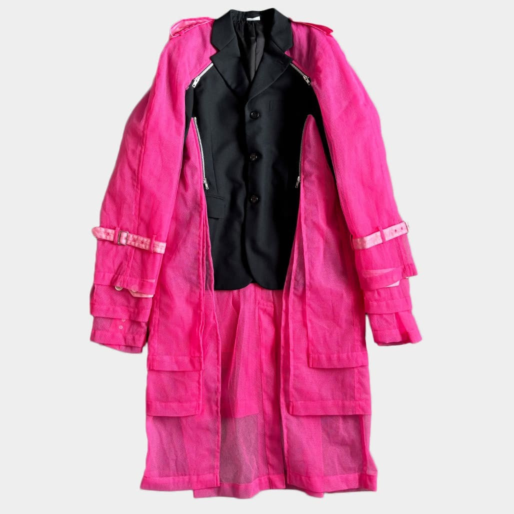 COMME DES GARCONS HOMME PLUS 25SS Coat Black Size S