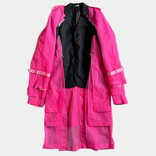 COMME DES GARCONS HOMME PLUS 25SS Coat Black Size S