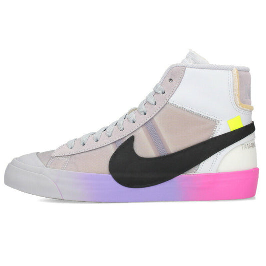 NIKE OFF-WHITE Sneakers Gray x Purple Size 25.5cm
