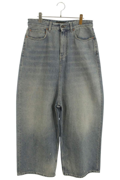 BALENCIAGA Distressed Low-Crotch Jeans Blue Size 30