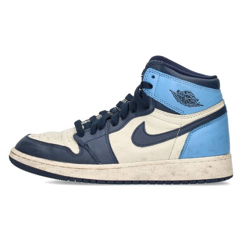 Nike Sneakers White x Blue Size 23.5cm