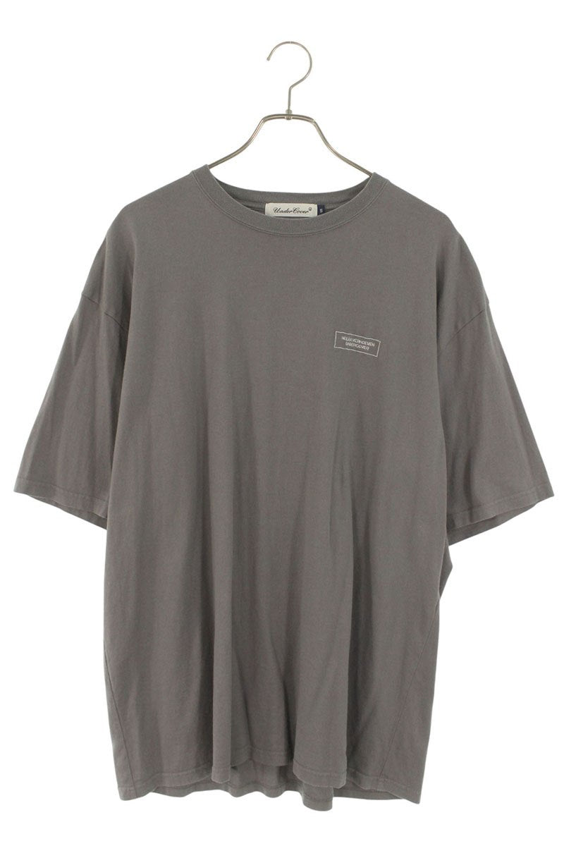 Vintage Undercover Tops - UNDERCOVER Printed T-Shirt Cotton Dark Gray Size 5 - Authentic Archive