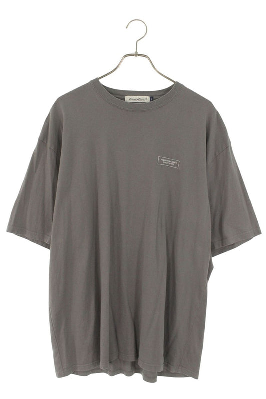 Vintage Undercover Tops - UNDERCOVER Printed T-Shirt Cotton Dark Gray Size 5 - Authentic Archive