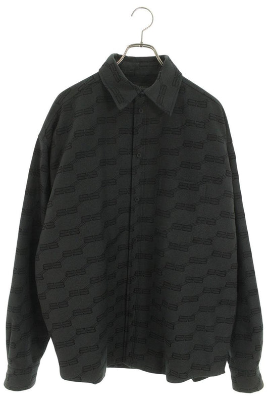 BALENCIAGA BB Logo Padded Jacket Black Size XS