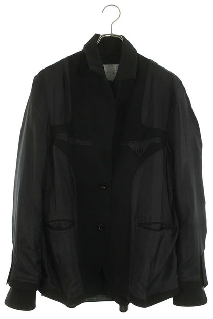 Sacai 21AW SUITING JACKET Black Size S
