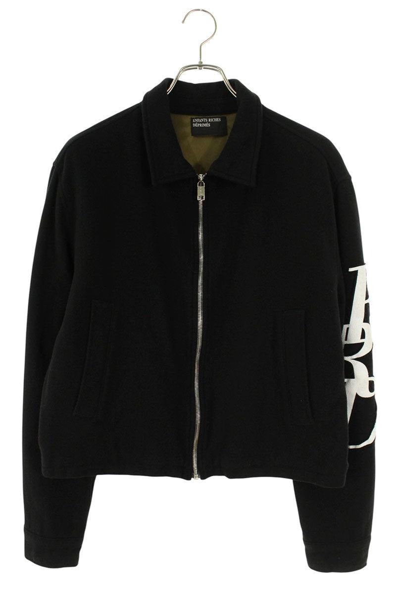 Enfants Riches Deprimes Cropped Painted Wool Jacket Size M