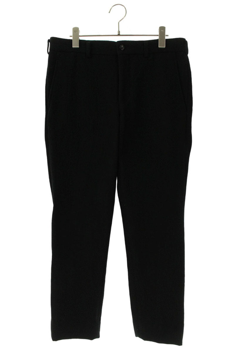 Vintage Comme des Garcons Bottoms - COMME des GARCONS HOMME PLUS 22AW Polyester Long Pants Black Size 30 - Authentic Archive