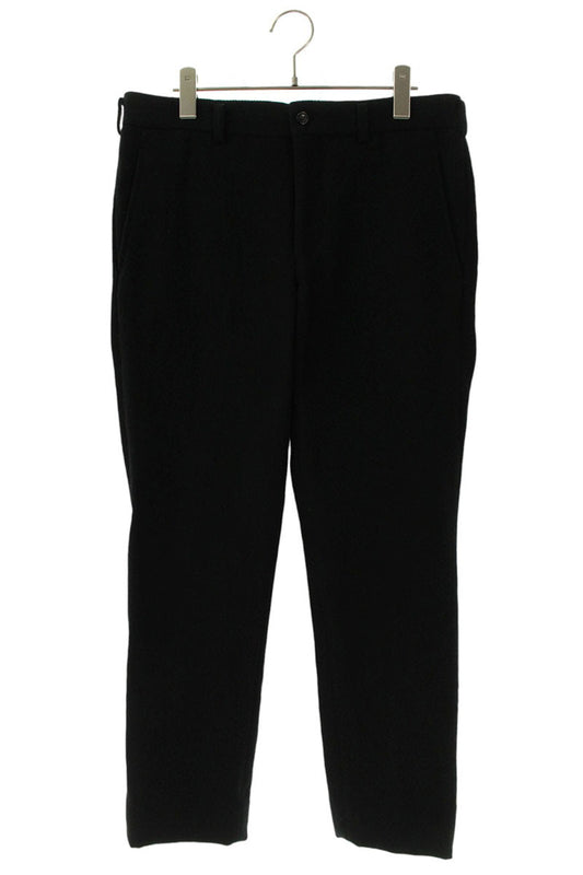 Vintage Comme des Garcons Bottoms - COMME des GARCONS HOMME PLUS 22AW Polyester Long Pants Black Size 30 - Authentic Archive