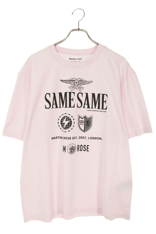 Martine Rose Graphic T-Shirt Pink Size L