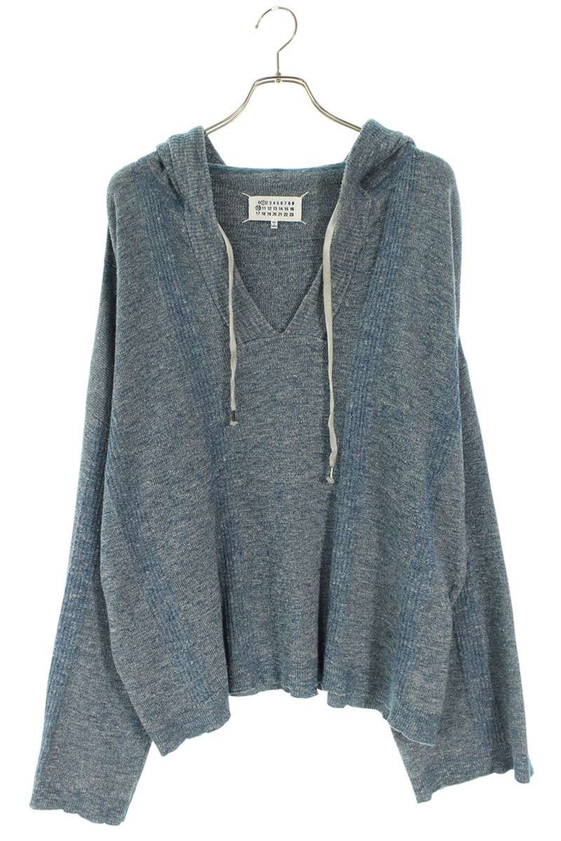 Maison Margiela 25SS Pullover Hoodie Blue Size XS