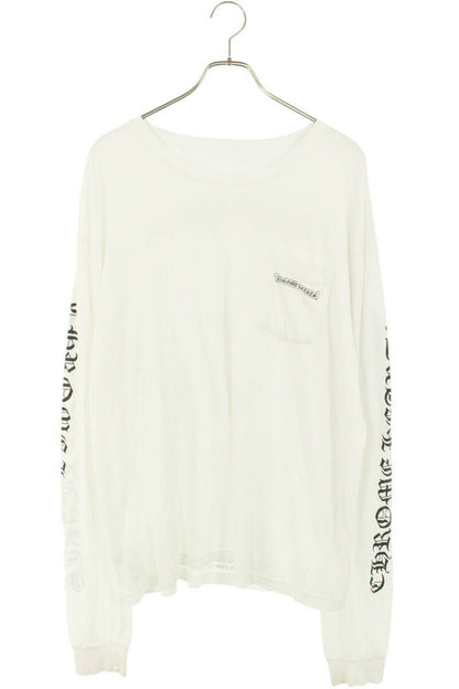 Chrome Hearts Arch Logo Long Sleeve Tee White Size XL