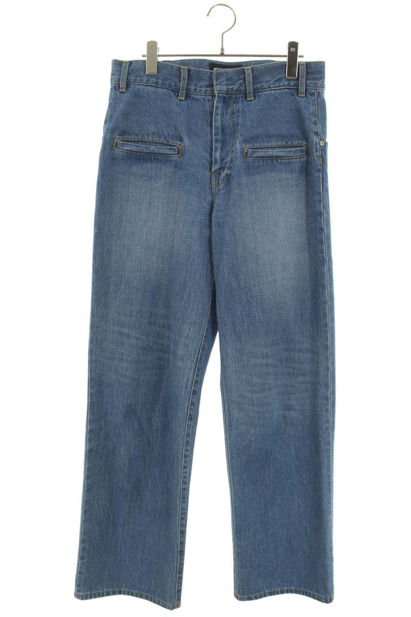YUKI HASHIMOTO Front Back Denim Jeans Indigo Size 33