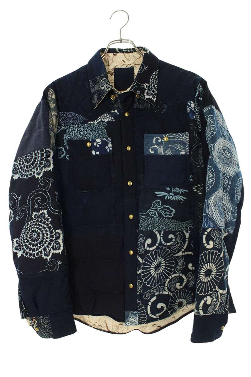 VISVIM 18AW ICT Kerchief Down Jacket KOFU Patchwork Size M