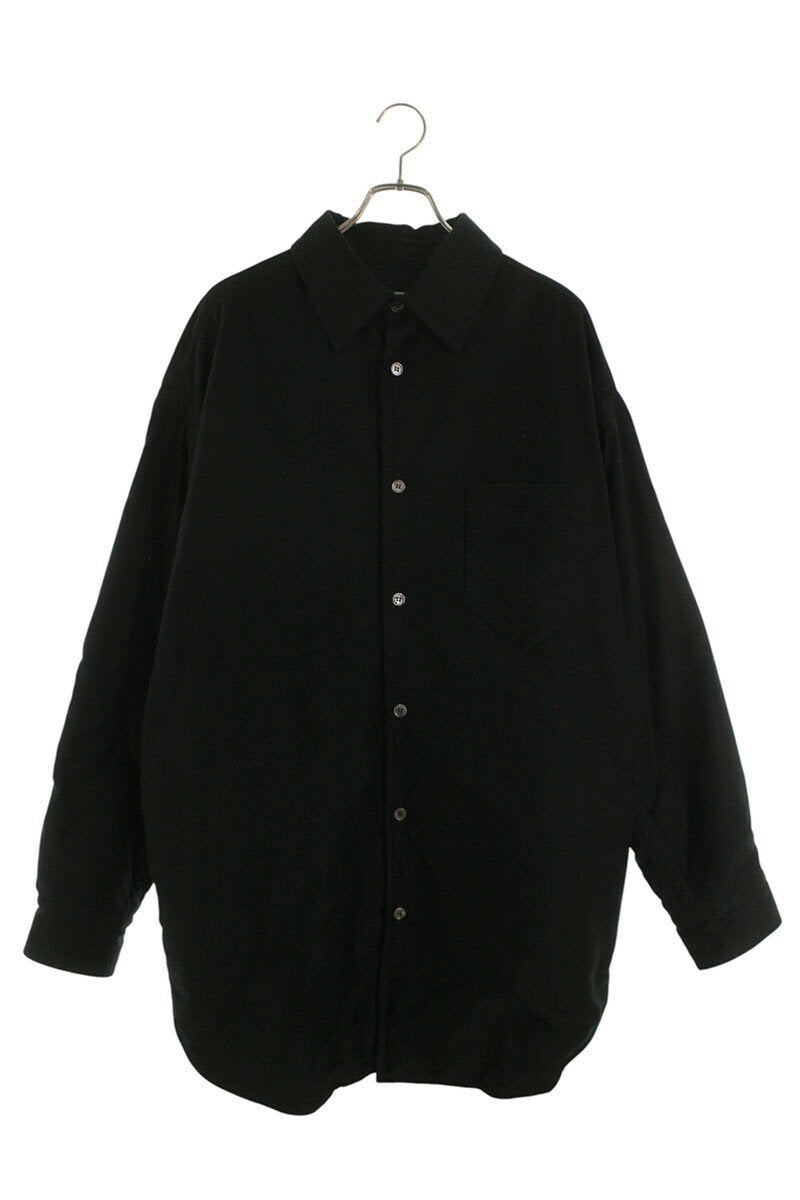 Maison Margiela 24AW Oversized Long Sleeve Shirt Black Size L