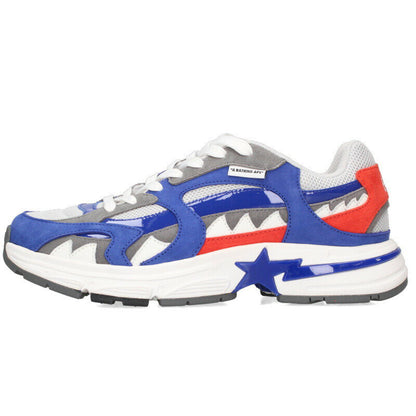Bape SHARK STA Sneakers Blue x White Size 27cm
