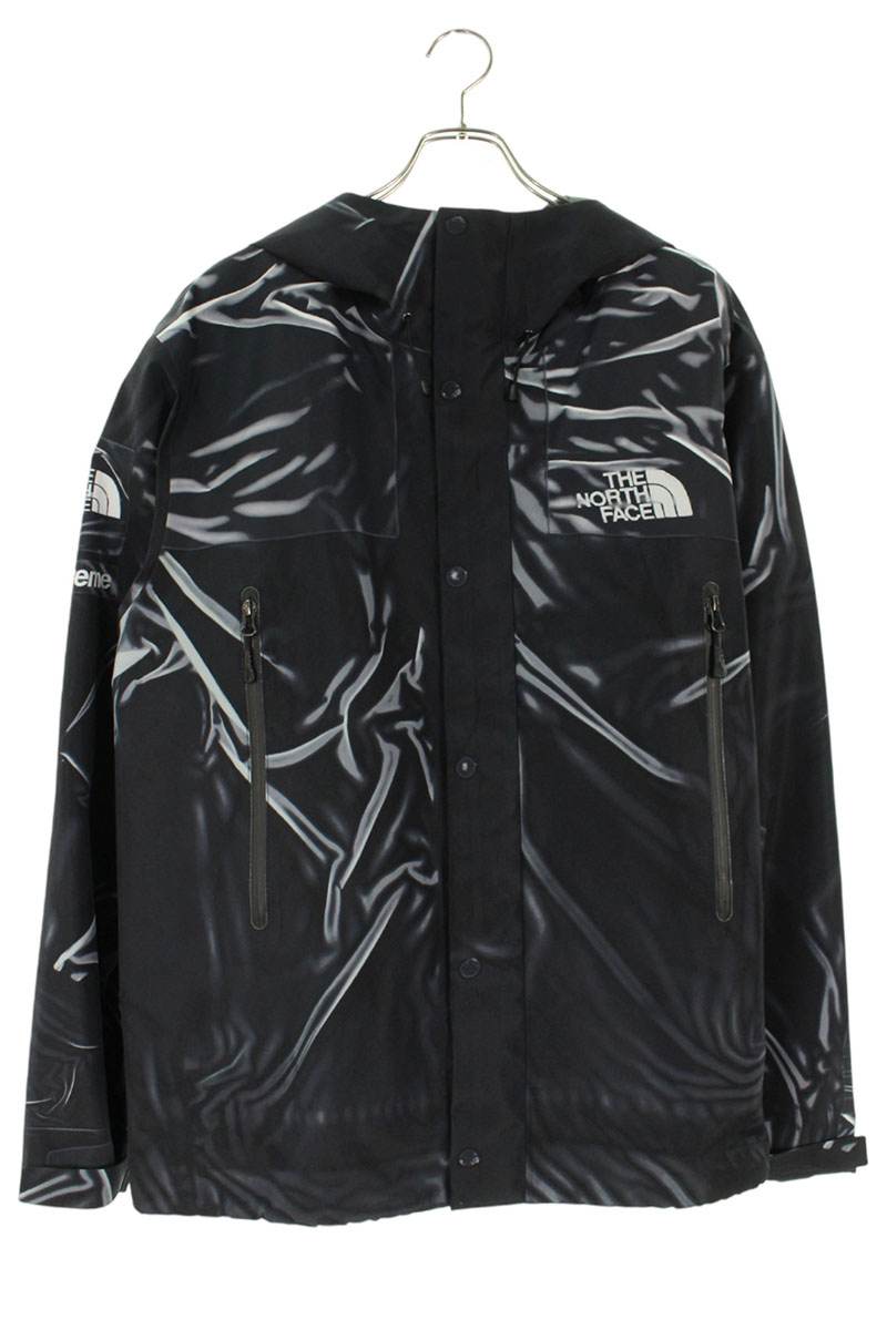 Supreme x The North Face 23SS PC PRINTED MOUNTAIN JACKET Black Size XL