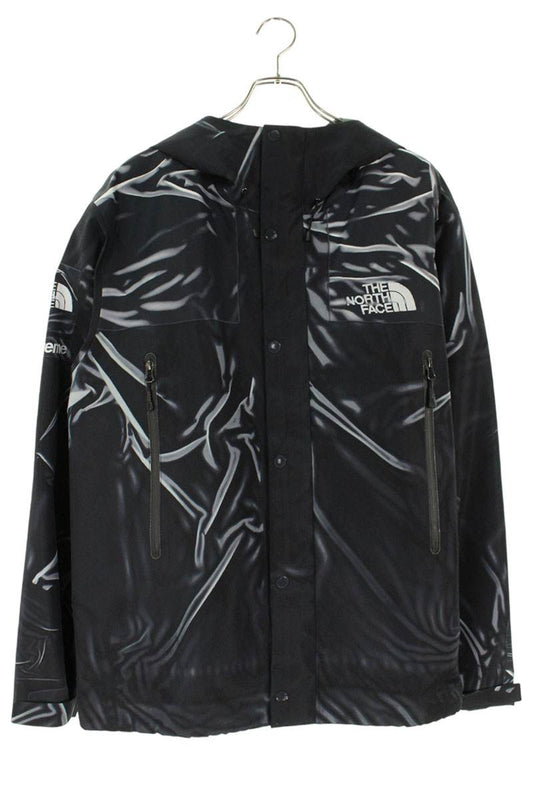 Supreme x The North Face 23SS PC PRINTED MOUNTAIN JACKET Black Size XL