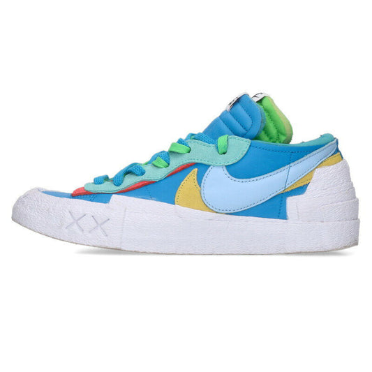 Sacai x Nike Leather Sneakers Blue Size 26.5cm