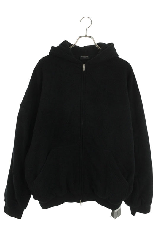 BALENCIAGA 24AW Pigalle Zip Hoodie Black Size M