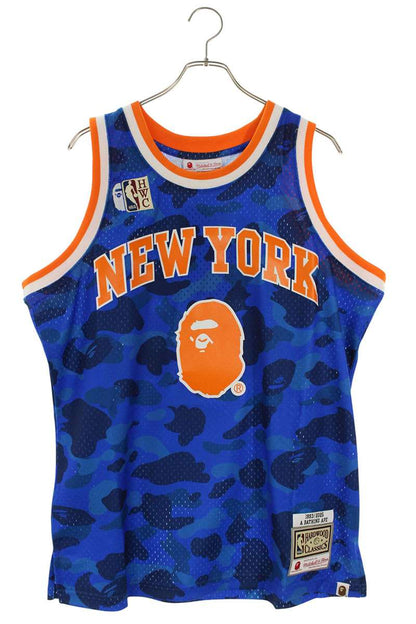 Bape x Mitchell & Ness Seagull mesh tank top Size L