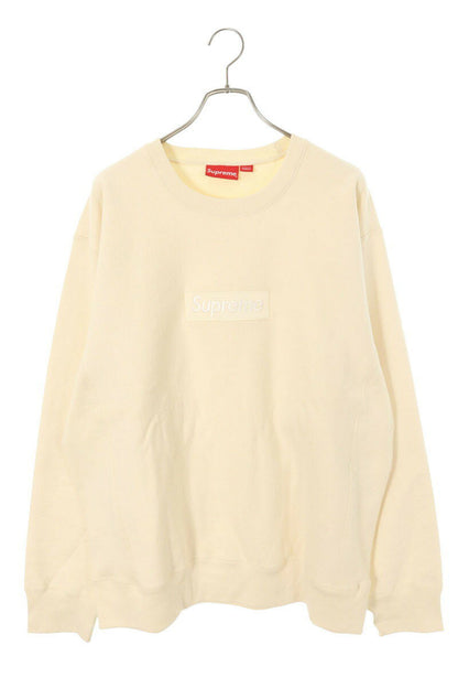 Supreme 18AW Box Logo Crewneck Sweatshirt White Size XL