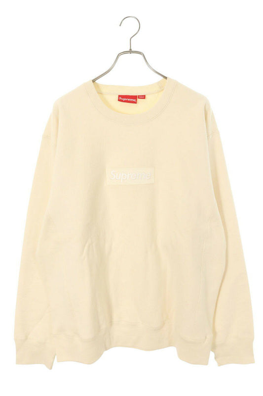 Supreme 18AW Box Logo Crewneck Sweatshirt White Size XL
