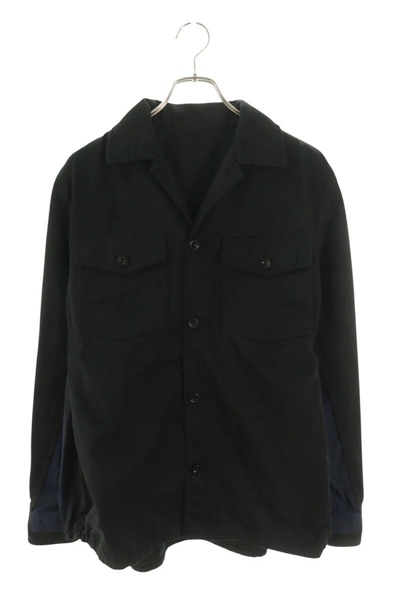 Sacai Blouson Blue x Black Size S