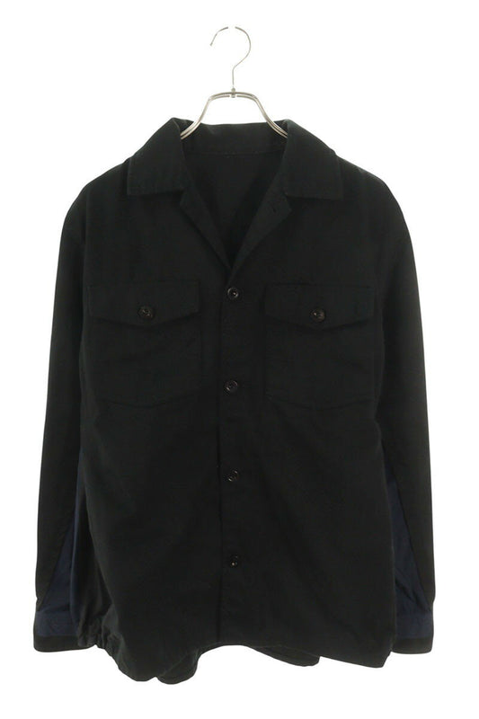 Sacai Blouson Blue x Black Size S
