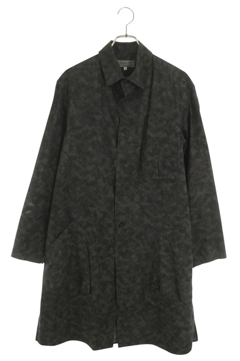 YOHJI YAMAMOTO POUR HOMME Cotton Coat Black Size 2