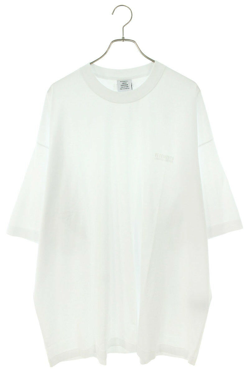 Vetements 24AW embroidery Logo T-Shirt White Size L