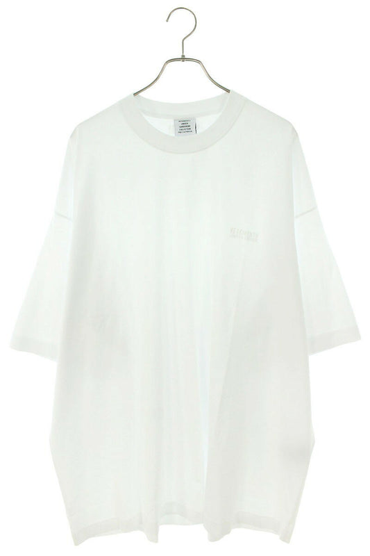 Vetements 24AW embroidery Logo T-Shirt White Size L