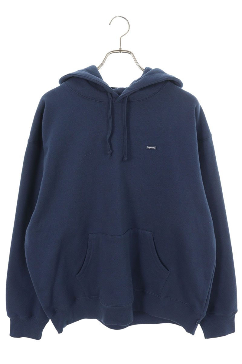 Supreme 25SS Small Box Hooded Sweatshirt Blue Size L