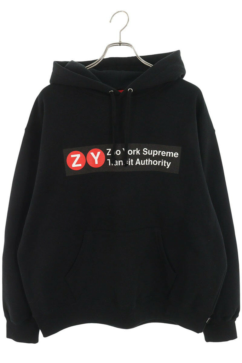 Supreme 25SS Zoo York Hooded Sweatshirt Black Size L
