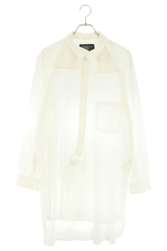 Vintage Yohji Yamamoto Tops - Yohji Yamamoto Triple Collar Long Sleeve Shirt PE-B99-094 White Size S - Authentic Archive