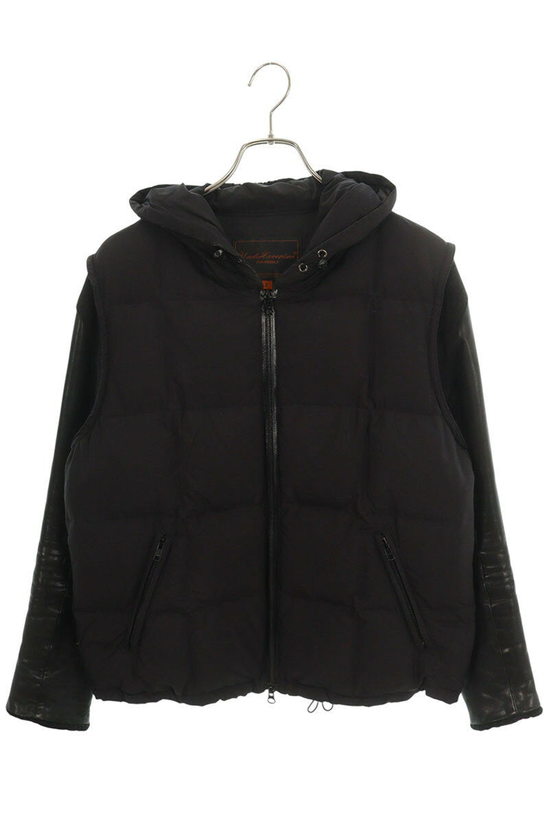 Undercover Leather Jacket Black Size M