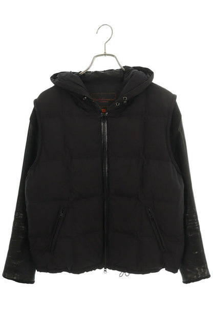 Undercover Leather Jacket Black Size M
